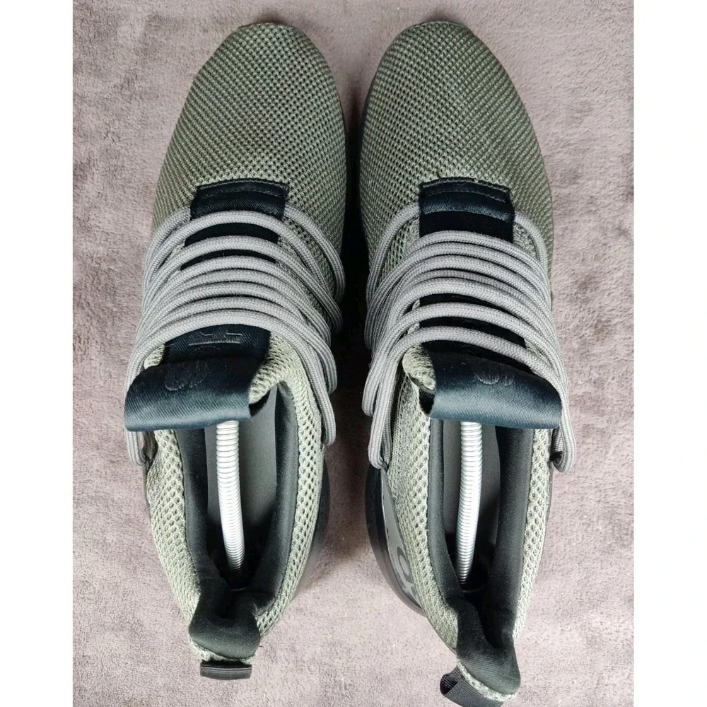 Adidas Lite Racer Adapt 3.0 Gray Black Running Shoes Sneakers‎ Mens Size 12